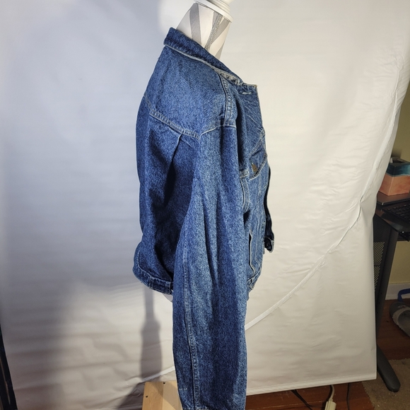 Vintage Womans Lee Jean/Denim Jacket Size Large Made in USA CA00492 RN34783 - Picture 5 of 10
